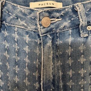 PacSun Patterned Denim Women's Jeans